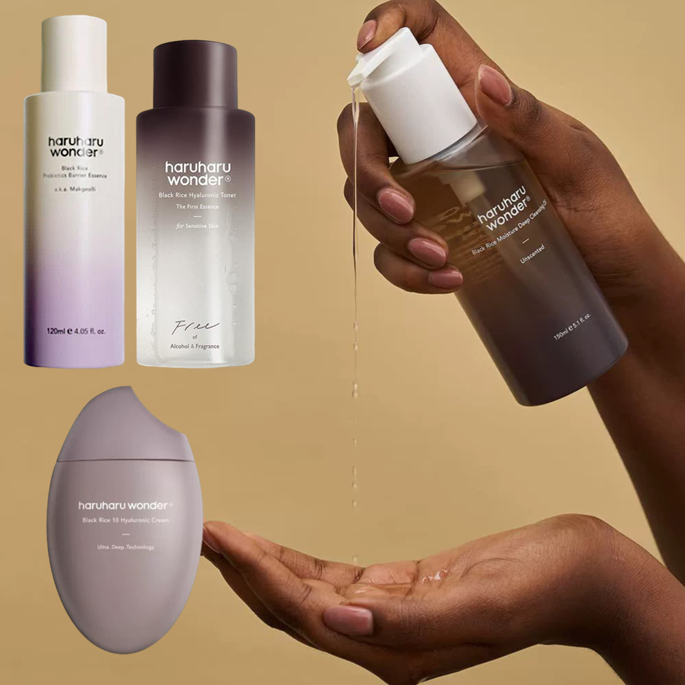Essence Serum Toner - 하루하루 원더 블랙 라이스 프로바이오틱 배리어