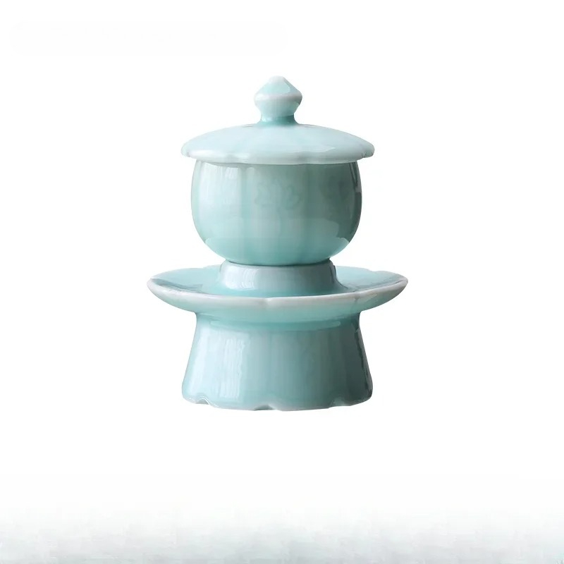 셀라돈 성수컵 세라믹 불상 앞 물컵 불교용품 및 용품  - Celadon Ceramic Cup 리뷰 및 가격