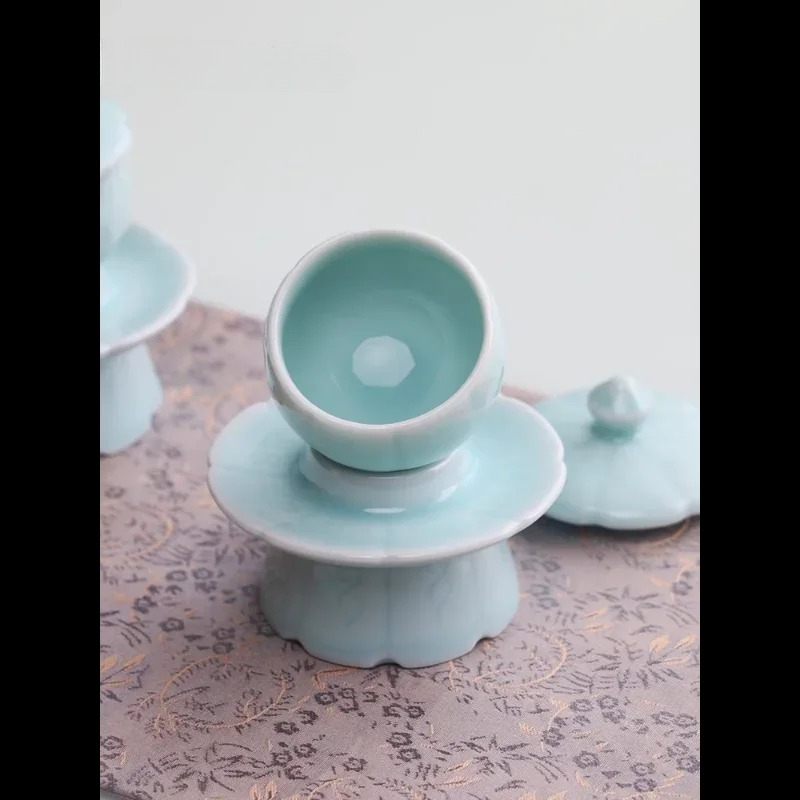 셀라돈 성수컵 세라믹 불상 앞 물컵 불교용품 및 용품  - Celadon Ceramic Cup 리뷰 및 가격
