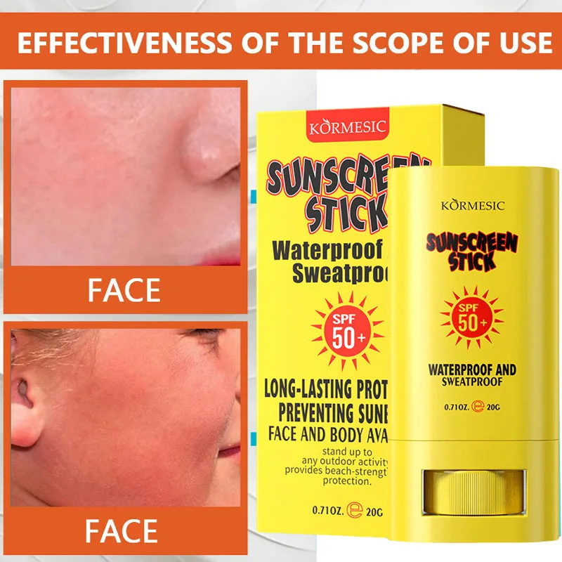 1/3/5pcs 썬 스크린 크림 스틱 SPF 50 +  - Sunstick Korean Spf 리뷰 및 가격