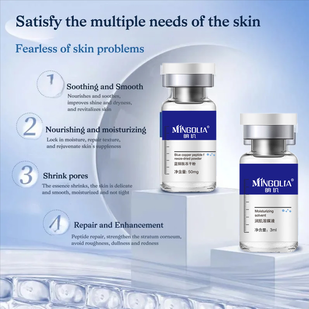 블루 코퍼 펩타이드 동결건조 파우더 - 민감성 피부 및 - Essence Serum Toner 리뷰 및 가격