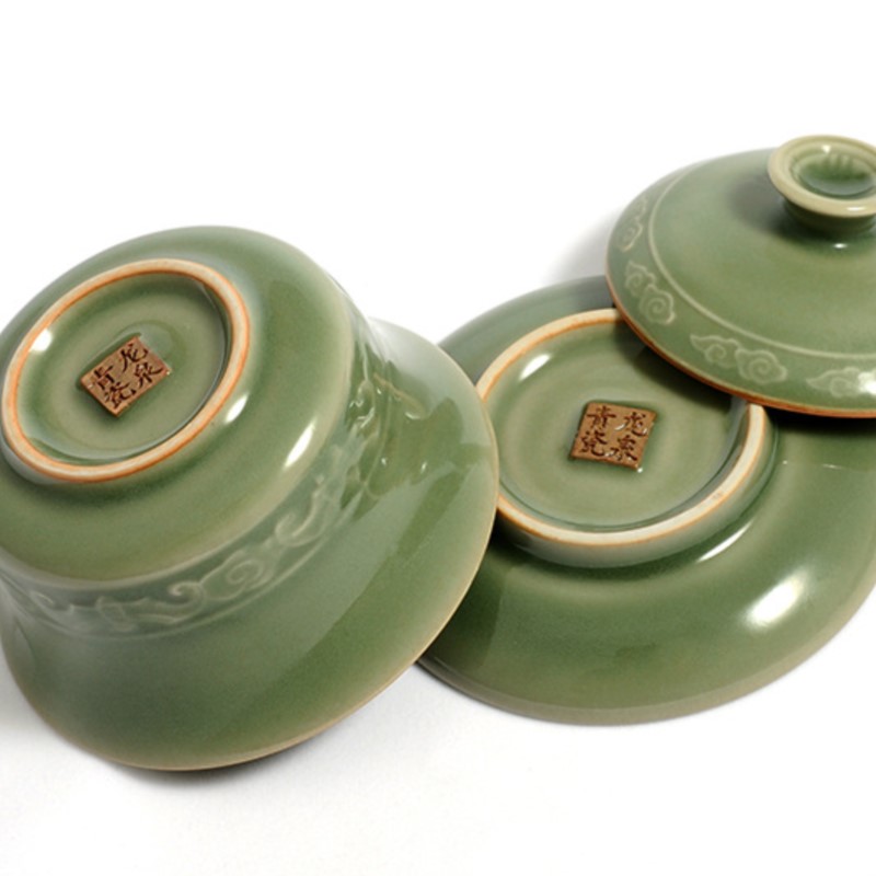 고품질 청자 가이완 창의적인 수공예 조각 세트 가이완  - Celadon Ceramic Cup 리뷰 및 가격