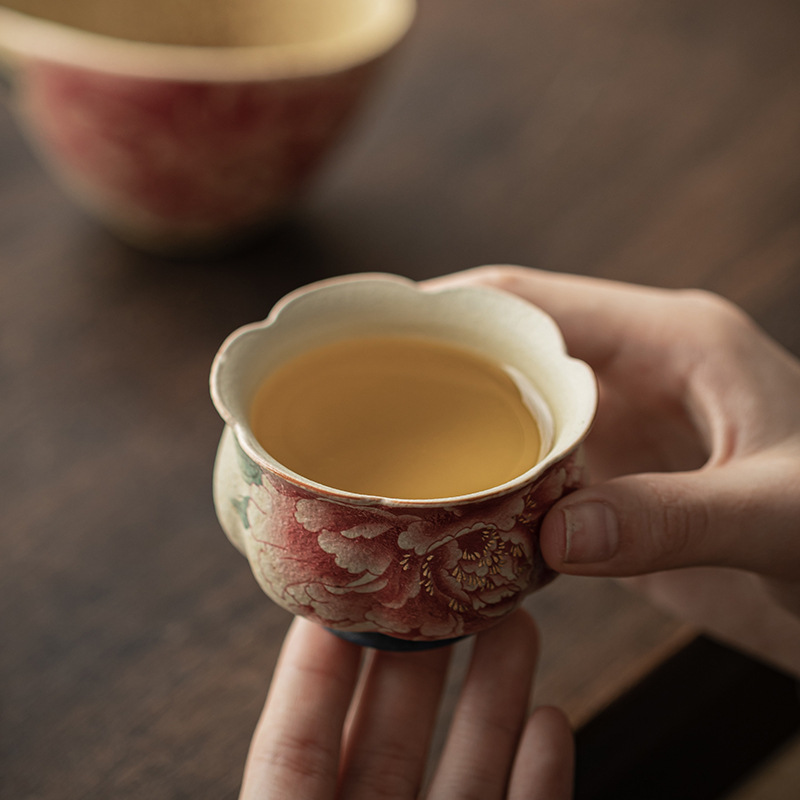 세라믹 티컵 홈 티컵 플라워 마우스 컵 명상 티컵 레트 - Celadon Ceramic Cup 리뷰 및 가격